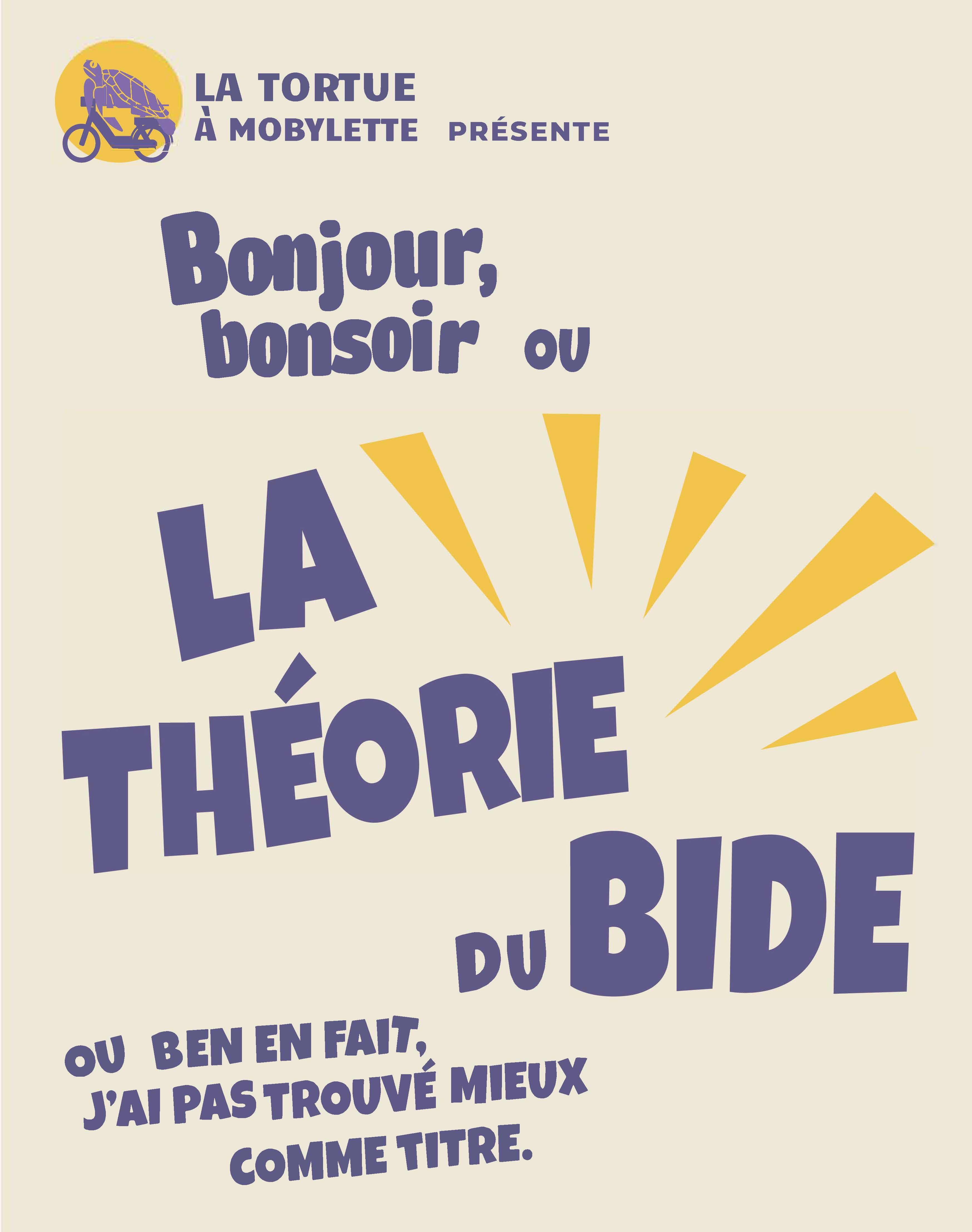 Affiche du spectacle